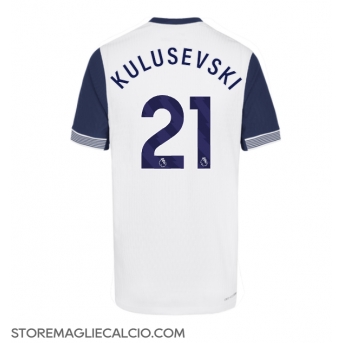Tottenham Hotspur Dejan Kulusevski #21 Maglia Gara Casa Repliche 2024-25